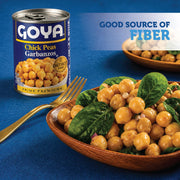 Goya Garbanzo Bean / 15.5 Ounce (Pack of 24) / 24 Peas