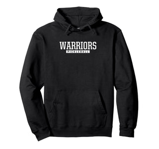 Curtis High School Pickleball HS Pullover Hoodie by Curtis Warriors Official High School Gear – Polyester, Black, Model AMYP0QAJ374