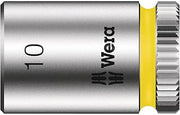Wera 5003509001 Zyklop 8790 HMA 1/4" Socket, Hex head 10mm x Length 23mm
