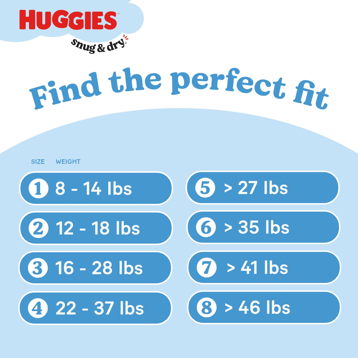 SNUG&Dry GIGA Diaper SZ6 by HUGGIES – One Size, Pulp, White, Pack of 66