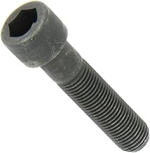 Alloy Steel Socket Cap Screw, Black Oxide Finish, Internal Hex Drive, Meets DIN 912/ISO 898, 25mm Length, Fully Threaded, M8-1.25 Metric Coarse Threads, Imported (Pack of 100)