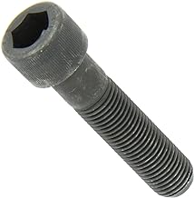Alloy Steel Socket Cap Screw, Black Oxide Finish, Internal Hex Drive, Meets DIN 912/ISO 898, 16mm Length, Fully Threaded, M4-0.7 Metric Coarse Threads, Imported (Pack of 100)