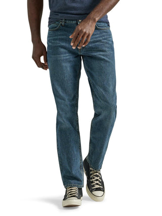 Men's Legendary Relaxed Straight Jean by Lee – 38W x 30L, Cotton, Lieutenant, Model 112339194