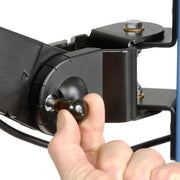 LCD Flat Panel Monitor Arm by Global Industrial – 17"L x 7"W x 5"H, Alloy Steel, Black, Model 249624