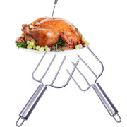 Home Servz Stainless Steel Meat Fork, 9.6 Inch, Set of 2