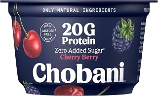 Chobani 20g Protein Lowfat Greek Yogurt Cherry Berry 6.7oz