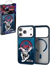 Belkin Marvel Spider-Man iPhone 17 Pro Case, MagSafe | Magnetic, Qi2 compatible, 6.5ft drop protection, raised edge, shockproof, ultra-slim design, camera control, protective case,