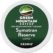 Green Mountain Coffee Roasters Sumatra Reserve single serve K-Cup pods for Keurig brewers, 96 Count