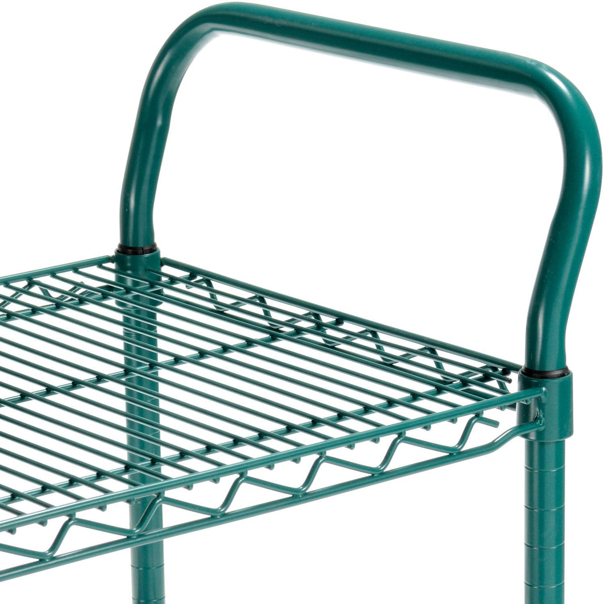 Utility Cart by Nexel – Steel, Green Epoxy, Model 1824N2G