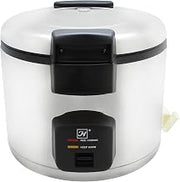 Thunder Group SEJ60000 Rice Cooker/Warmer, Electric, 33 Cup uncooked Rice Capacity, 8-1/8" x 15" x 13-3/4", Includes Plastic White Rice Spoon, Plastic Measuring Cup, Stick-f