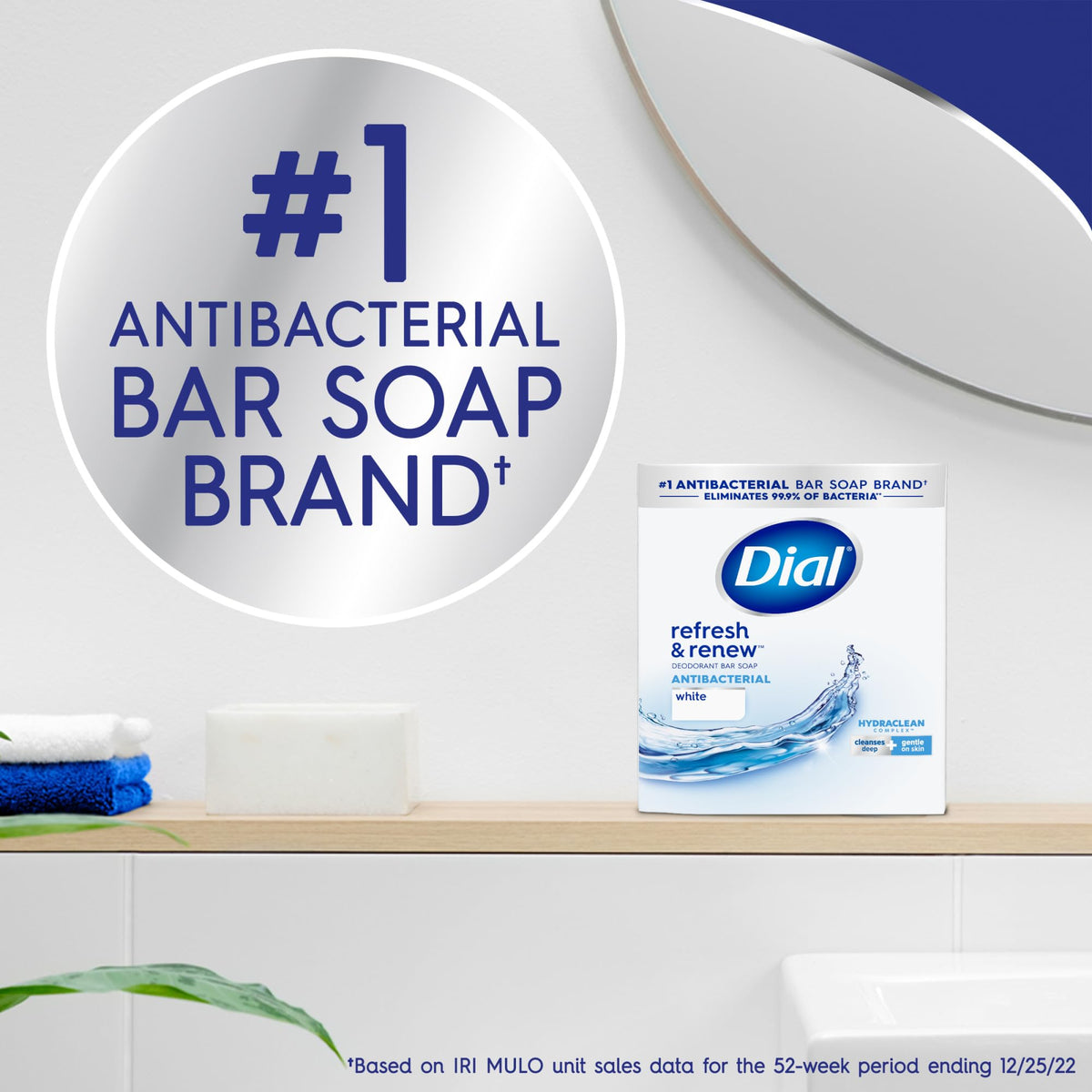 Dial Soap / White / 4 Ounce (Pack of 128) Soaps