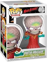 POP! Movies: Mars Attacks - Alien Leader | Official Sci-Fi Merch - Collectable Vinyl Figurine for Shelf Display - Birthday Gift Idea for Fans and Collectors
