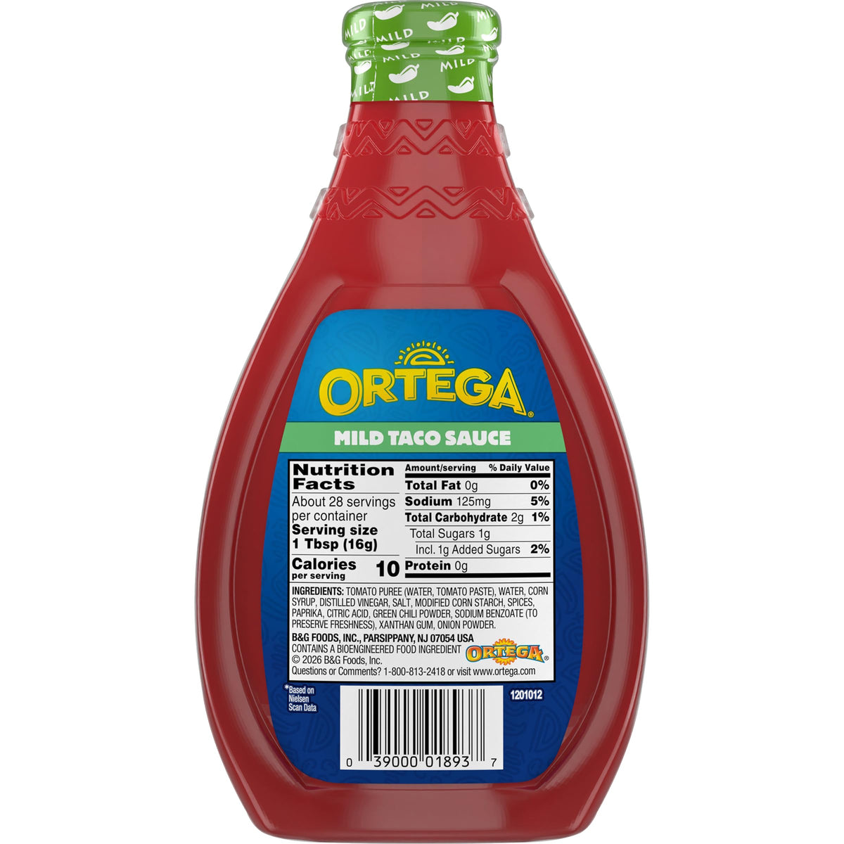 Ortega Original Mild / 16 Ounce (Pack of 1) / Mild Taco Sauce