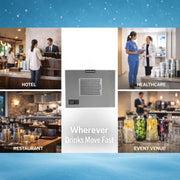 Prodigy Elite Small Cube 30" Ice Maker - 476 lb/Day by Scotsman – 476 lb / Day - No Storage - 208V, 0.0 pounds, Model MC0530SAX-32