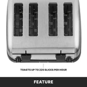 Waring 4-Compartment / Classic / Silver Toasters