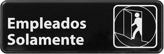 WINCO Information Sign, Black