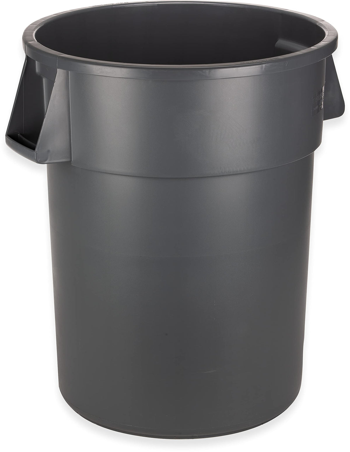 CFS Bronco Round Waste Container Only by Carlisle FoodService Products – 55.0 gallons, Polyethylene (PE), Gray, Model 34105523