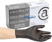 Black Nitrile Vinyl Gloves, 1000-Pack by AmerCareRoyal