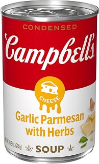 Campbell's Condensed Garlic Parmesan Cheese Soup With Herbs, 10.5 oz Can