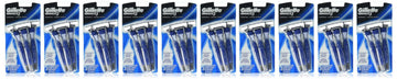 Mach3 Men’s Disposable Razors by Gillette – 1 Count (Pack of 12), Acrylonitrile Butadiene Styrene (ABS), Silver, Pack of 12