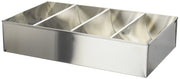 Winco 4 Compartment / SS / Stainless Steel Flatware Organizers