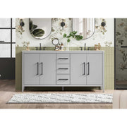 Millie Bathroom Vanity Grey by Lighting Design – Wood, Grey, Model VF29372DGR