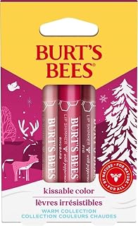 Burt's Bees Burts Bees, Kit Gift Lip Shimmer Kissable Color Warm Holiday 2023, 1 Count