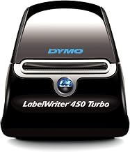 DYM1752265 - Dymo LabelWriter 450 Turbo Direct Thermal Printer - Monochrome - Label Print (Renewed)
