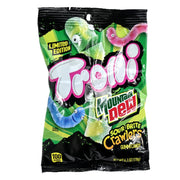 Mountain Dew Sour Brite Crawlers 6.3 oz. Bag by Trolli – 8 x 5 x 0.5 inches, Multicolor
