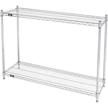 Nexe 2 Shelf by Global Industrial – Alloy Steel, Chrome, Model 14483C2