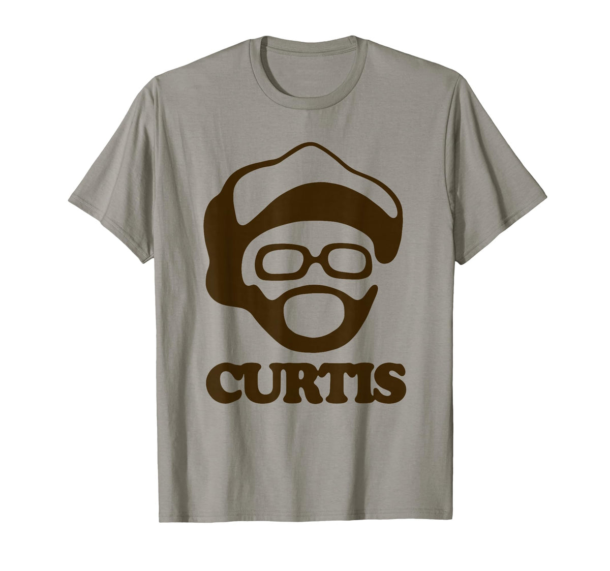 CURTIS T-Shirt by Curtis Mayfield – Cotton, Black, Model J8R0J89JZA9