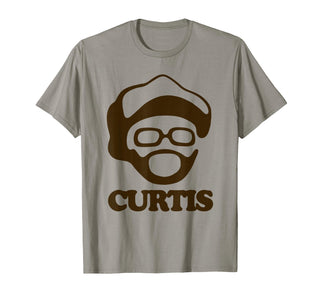 CURTIS T-Shirt by Curtis Mayfield – Cotton, Black, Model J8R0J89JZA9