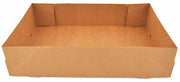SOUTHERN CHAMPION TRAY Kraft / 13.5" x 9" x 3" / Kraft Non-Window Serving Trays