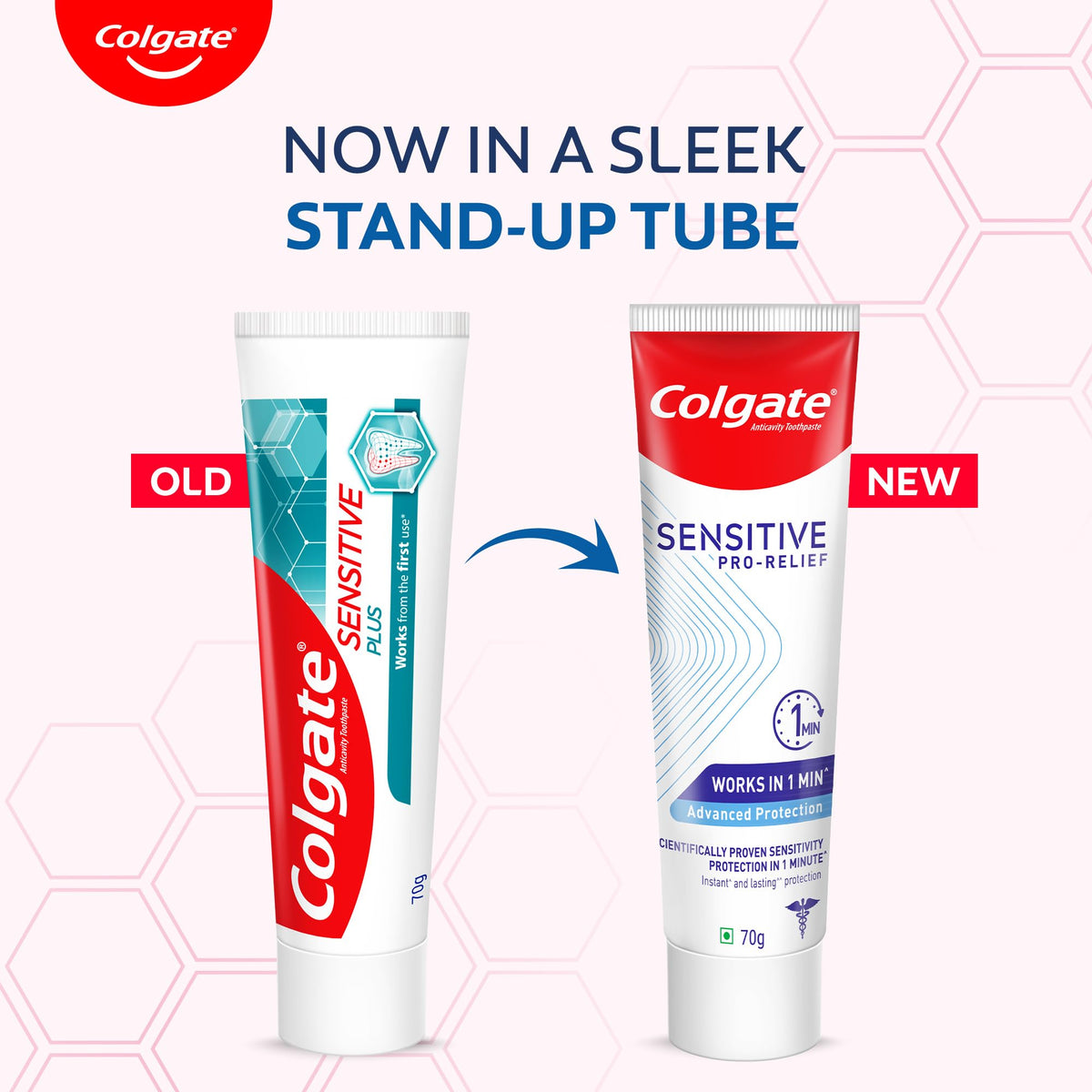 Toothpaste Sensitive Plus - 70g (Sensitivity) by Colgate – 2.46 Ounce (Pack of 1), Model 1601240