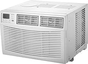 AMANA 15,000 BTU Window Air Conditioner with 3 Speeds and Timer, White | 115V, Remote Control, 24H Timer, 3-Speed, Auto-Restart, ​Digital Display, for Bedroom, Kitchen, Living Room