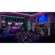 Fluorescent Looped 4' x 6' Area Rug by Joy Carpets – 4' x 6' (Rectangular), Nylon, Fluorescent, Model 450N