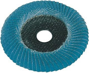 metabo Application: Steel/Stainless Steel - 6" Convex Flap Disc P60 Zirc (626491000), Flap Discs & Specialty Wheels