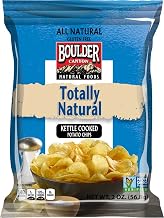 Boulder Canyon Totally Natural Kettle Cooked Potato Chips - 2 oz. bag, 8 per case