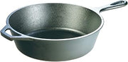 Lodge Preseasoned Cast Iron Deep Skillet, 10.25 inch - 2 per case.