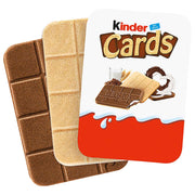 Cards, Chocolate Snack Bars, 2 Packs, 128g Each by Kinder – 4.5 Ounce (Pack of 2), Pack of 2, Model 6584