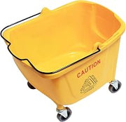 Thunder Group PLWB361B Mop Bucket (only), 36 Quart Bucket, Plastic, Yellow