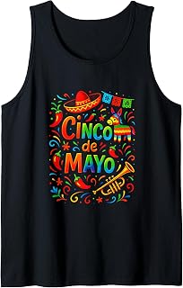 Cinco de Mayo - Mexican Fiesta Fun Tank Top