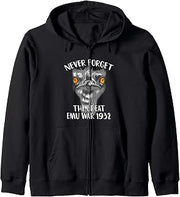 Emu War 1932 Zip Hoodie