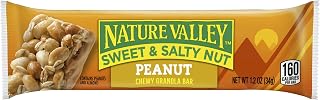 Nature Valley Sweet & Salty Nut Granola bars, Peanut 1.2 Ounce (1 bar)