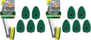 Scotch-Brite Heavy Duty Advanced Soap Control Dishwand Kit, Includes 1 Wand & 5 Refill Pads, Control Soap with A Button, Keep Your Hands Out of Dirty Water (Pack of 2)