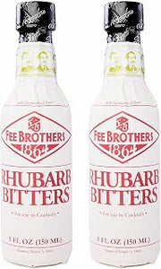 Fee Brothers Rhubarb Cocktail Bitters - 5 oz - 2 Pack