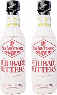 Fee Brothers Rhubarb Cocktail Bitters - 5 oz - 2 Pack