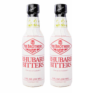 Rhubarb Cocktail Bitters - 5 oz - 2 Pack by Fee Brothers – 5 Fl Oz (Pack of 2), Pack of 2, Model B02PR22