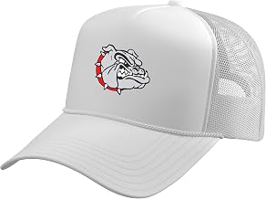 Le Mars Bulldogs Trucker Hat with Adjustable Mesh Back