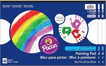 Art Street® Painting Paper Pad, White, 18" x 12", 40 Sheets Per Pad, 3 Pads